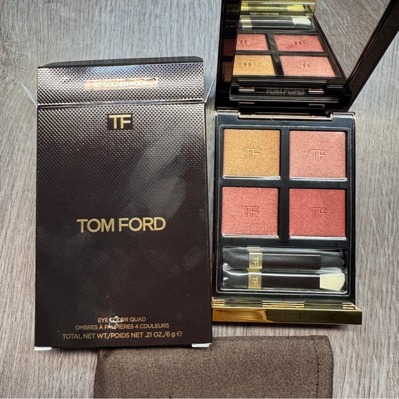 Tom Ford Eye Color Quad Eyeshadow Palette #40 Golden Hour NIB - Picture 2 of 6